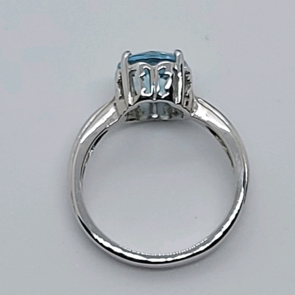SKY-BLUE TOPAZ, 925 STERLING SILVER,. BRAND NEW - Picture 6 of 7